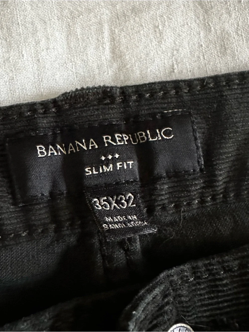 Banana Republic Corduroy Pants - 35x32